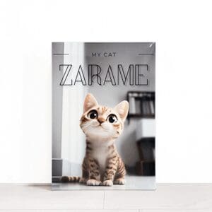 パネル写真立て（ペットアート作品）